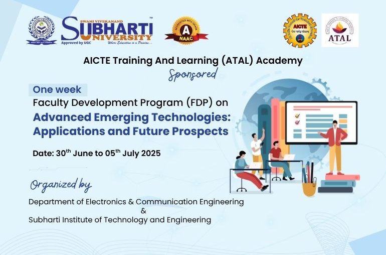 FDP on Advanced Emerging Technologies Applications and Future Prospects
