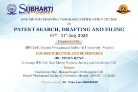 ONE MONTH TRAINING PROGRAMCERTIFICATION COURSE