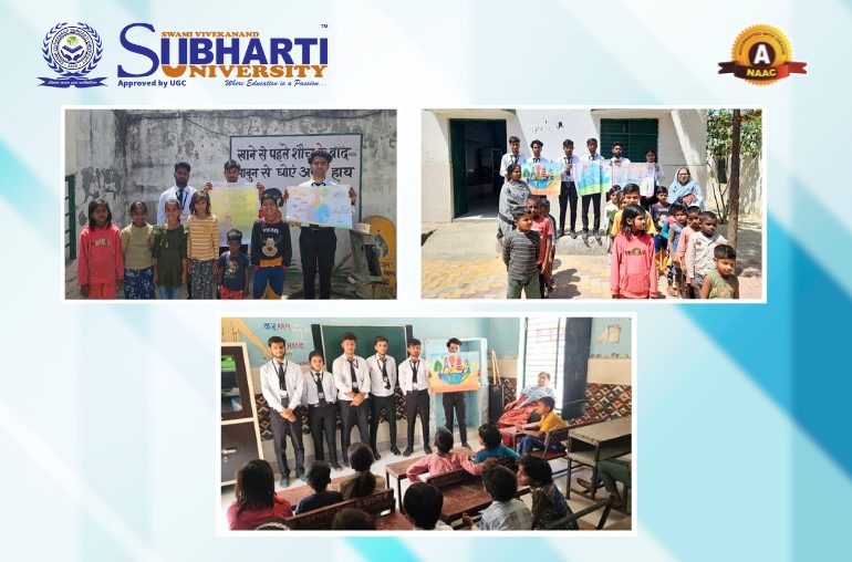 World Environment Day Campaign Organized by Bhikaji Cama Subharti College Of Hotel Management, SVSU