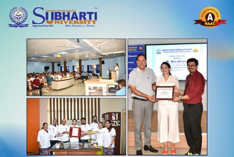 Guest Lecture on “Peri- implantitis – Diagnosis & Management”