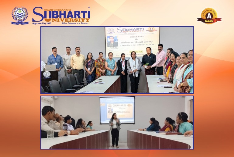 Guest Lecture on “Life Insurance through Banking”