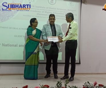 Dr. Vijay Wadhwan Delivers Guest Lecture at National Slide Seminar