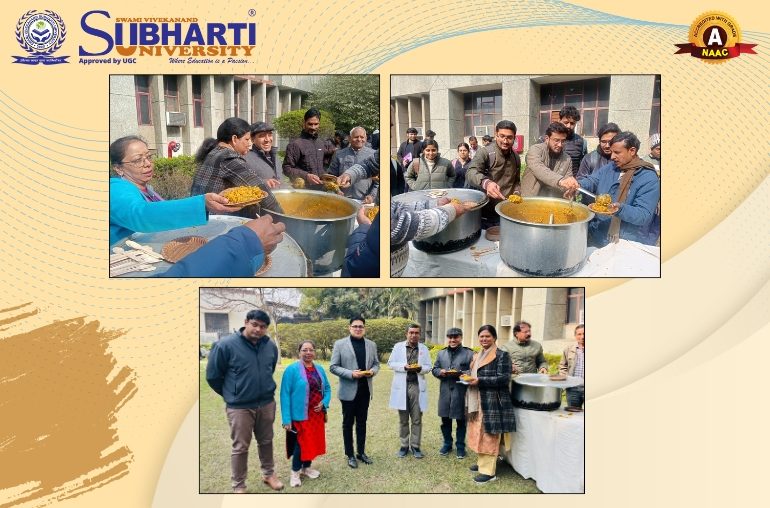 Khichdi Distribution on the Occasion of Makar Sankranti